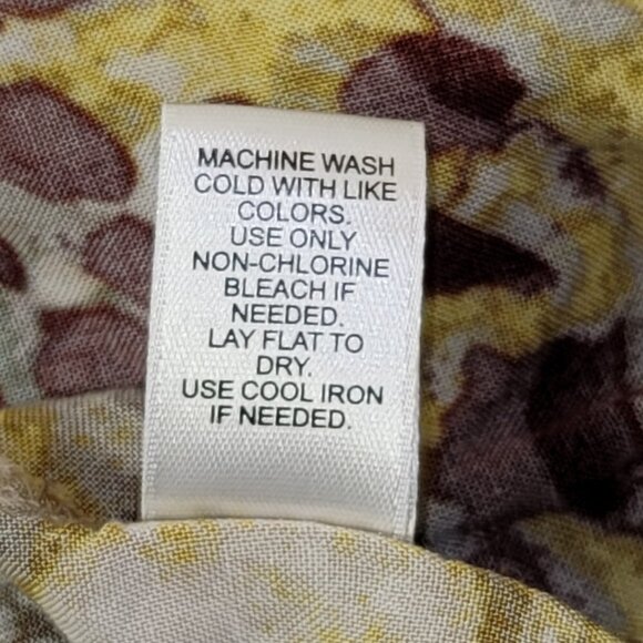 498. Est 1946 Long Sleeve Blouse Colcrful Sz L - Picture 9 of 9